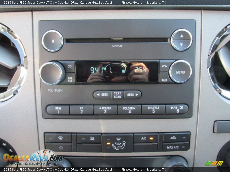 2016 Ford F350 Super Duty XLT Crew Cab 4x4 DRW Caribou Metallic / Steel Photo #28