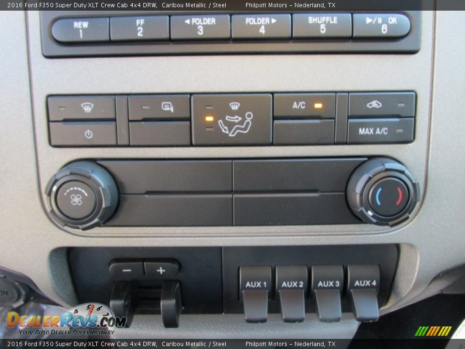 2016 Ford F350 Super Duty XLT Crew Cab 4x4 DRW Caribou Metallic / Steel Photo #29