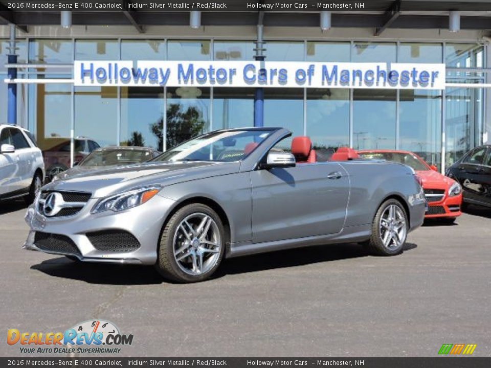 2016 Mercedes-Benz E 400 Cabriolet Iridium Silver Metallic / Red/Black Photo #1