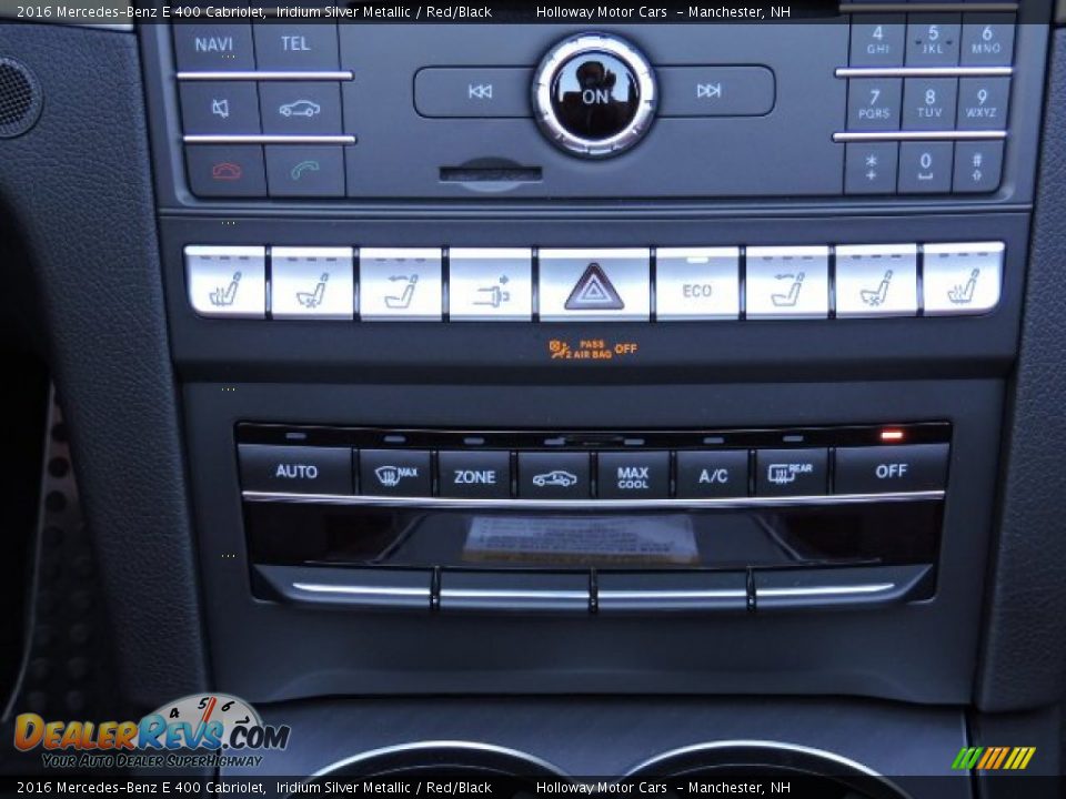 Controls of 2016 Mercedes-Benz E 400 Cabriolet Photo #8