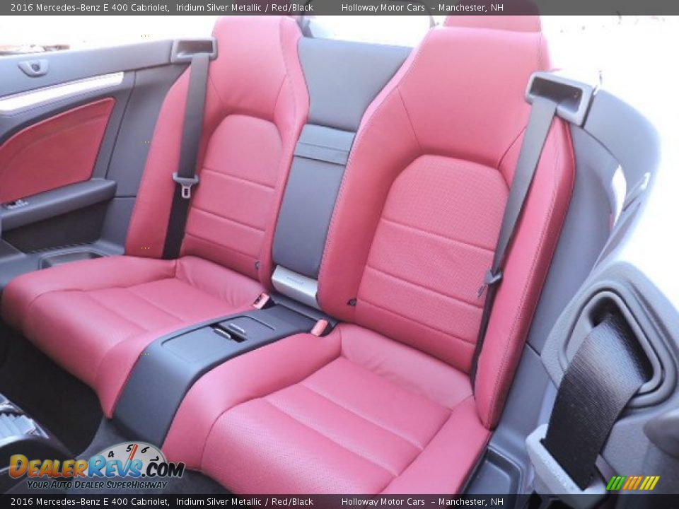 Rear Seat of 2016 Mercedes-Benz E 400 Cabriolet Photo #12