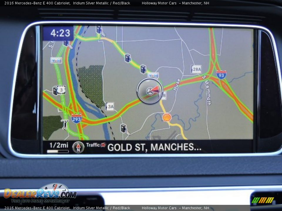 Navigation of 2016 Mercedes-Benz E 400 Cabriolet Photo #15