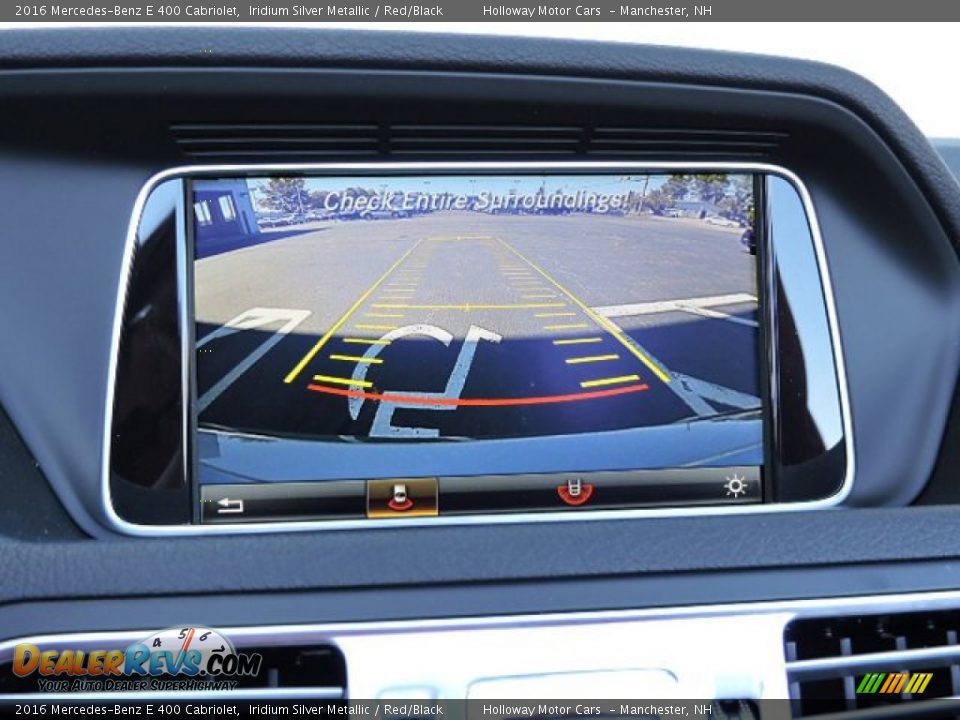 2016 Mercedes-Benz E 400 Cabriolet Iridium Silver Metallic / Red/Black Photo #16