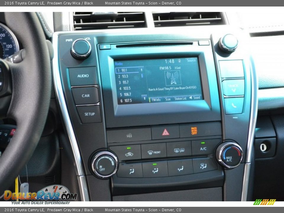 2016 Toyota Camry LE Predawn Gray Mica / Black Photo #6