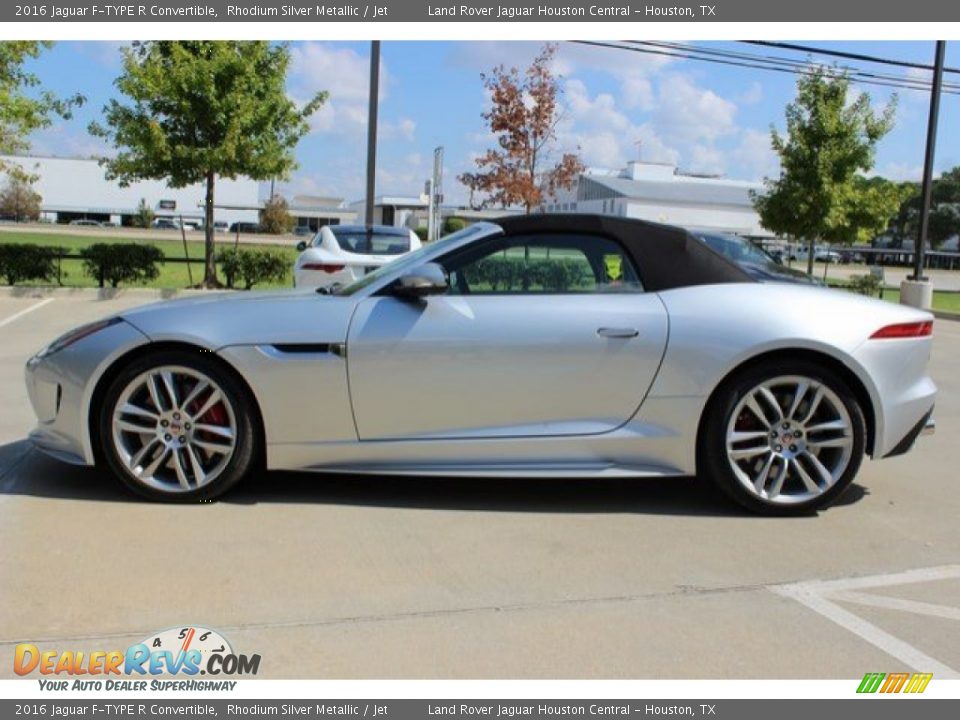 Rhodium Silver Metallic 2016 Jaguar F-TYPE R Convertible Photo #8