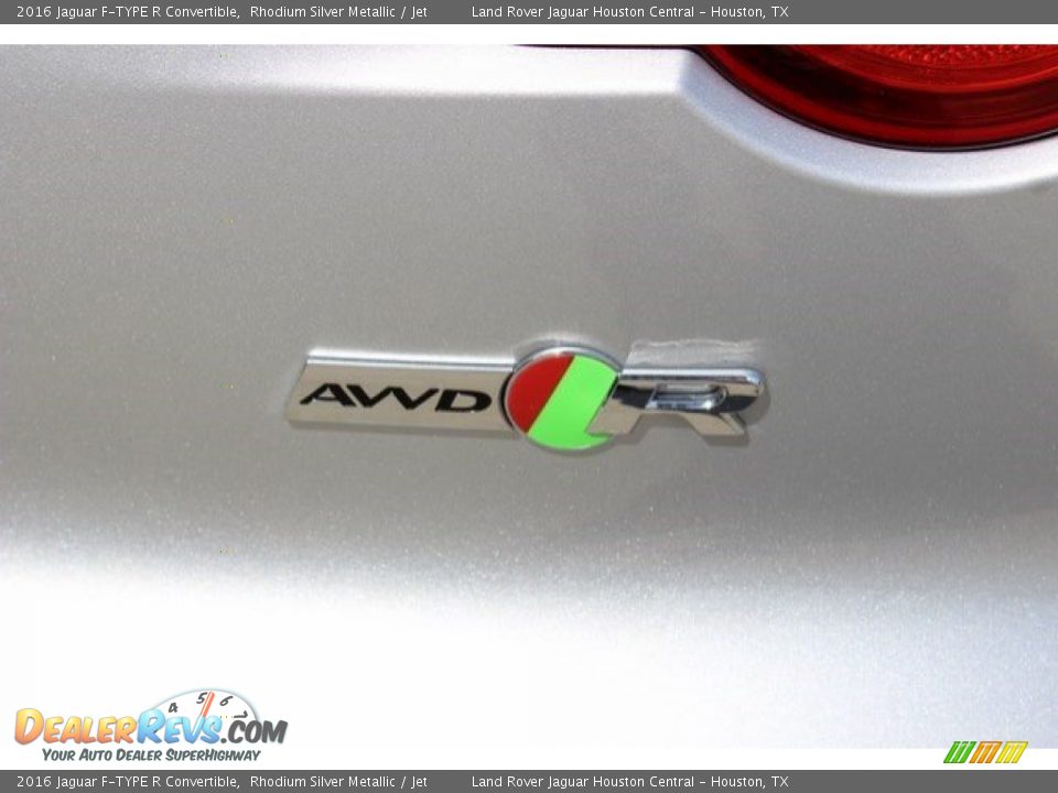 2016 Jaguar F-TYPE R Convertible Rhodium Silver Metallic / Jet Photo #11