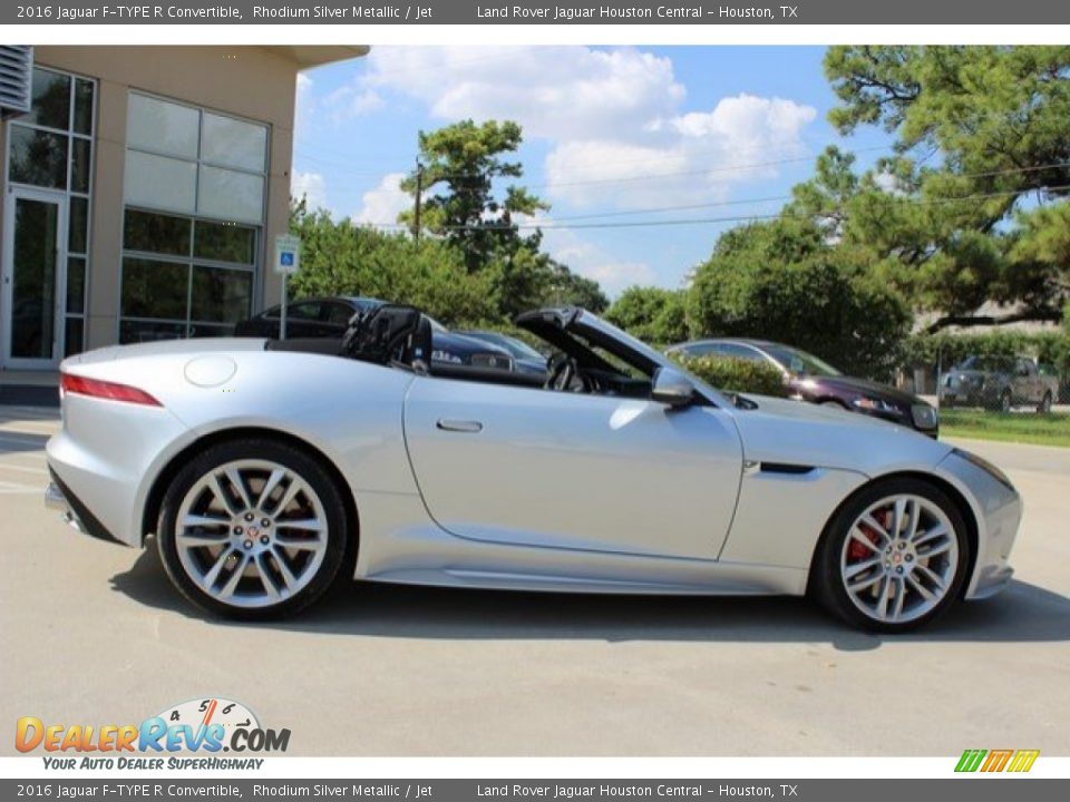Rhodium Silver Metallic 2016 Jaguar F-TYPE R Convertible Photo #14