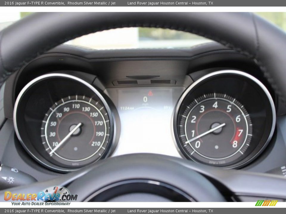 2016 Jaguar F-TYPE R Convertible Gauges Photo #23