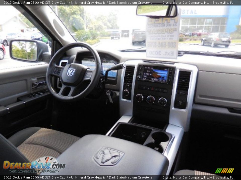 2012 Dodge Ram 2500 HD SLT Crew Cab 4x4 Mineral Gray Metallic / Dark Slate/Medium Graystone Photo #11