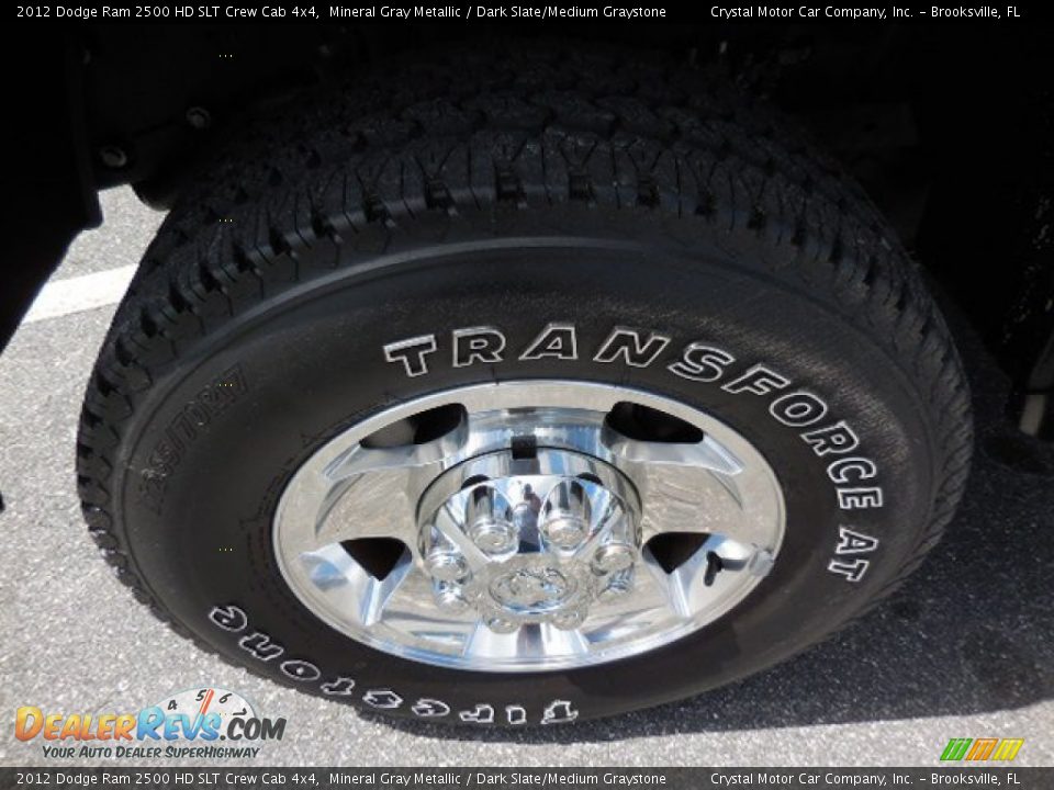 2012 Dodge Ram 2500 HD SLT Crew Cab 4x4 Mineral Gray Metallic / Dark Slate/Medium Graystone Photo #14