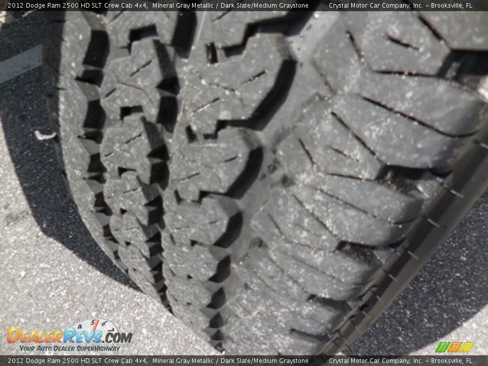 2012 Dodge Ram 2500 HD SLT Crew Cab 4x4 Mineral Gray Metallic / Dark Slate/Medium Graystone Photo #15