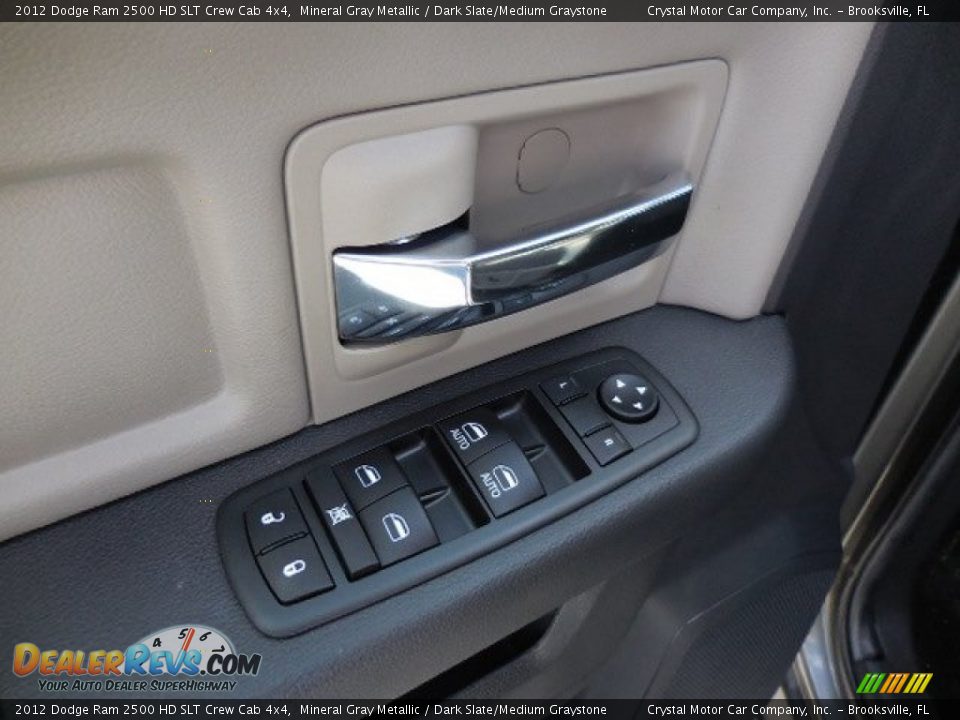 2012 Dodge Ram 2500 HD SLT Crew Cab 4x4 Mineral Gray Metallic / Dark Slate/Medium Graystone Photo #17