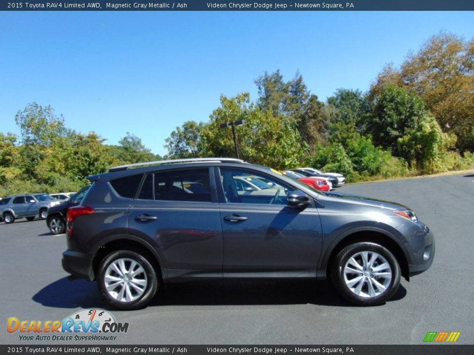2015 Toyota RAV4 Limited AWD Magnetic Gray Metallic / Ash Photo #2