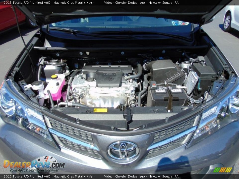 2015 Toyota RAV4 Limited AWD Magnetic Gray Metallic / Ash Photo #11