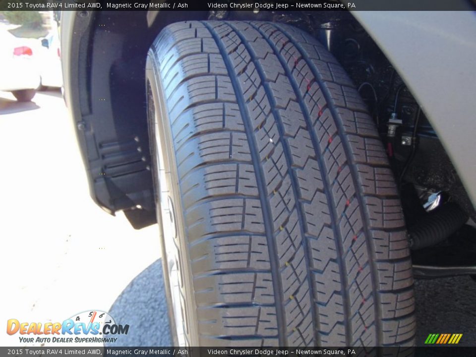 2015 Toyota RAV4 Limited AWD Magnetic Gray Metallic / Ash Photo #13