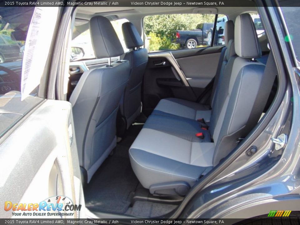 2015 Toyota RAV4 Limited AWD Magnetic Gray Metallic / Ash Photo #22