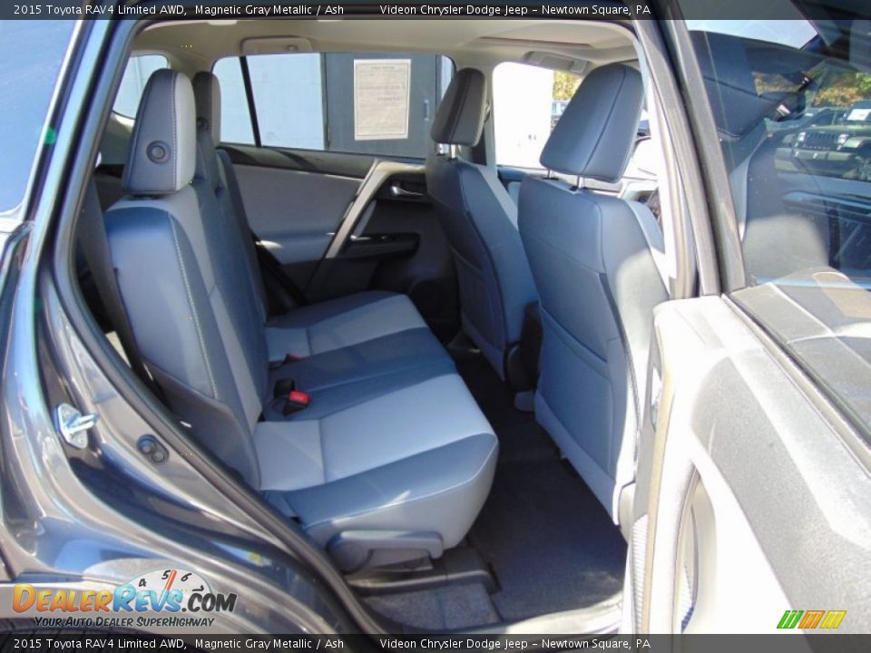 2015 Toyota RAV4 Limited AWD Magnetic Gray Metallic / Ash Photo #23