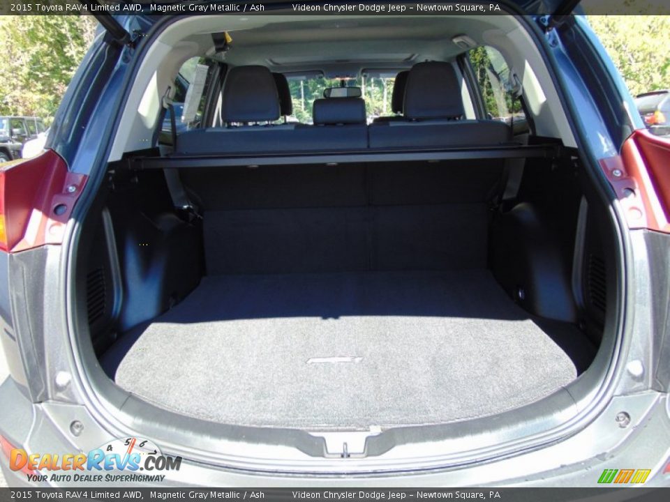 2015 Toyota RAV4 Limited AWD Magnetic Gray Metallic / Ash Photo #24