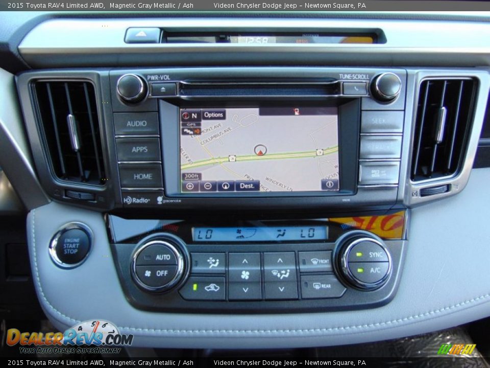 2015 Toyota RAV4 Limited AWD Magnetic Gray Metallic / Ash Photo #29