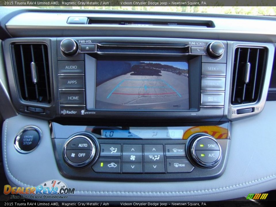 2015 Toyota RAV4 Limited AWD Magnetic Gray Metallic / Ash Photo #30