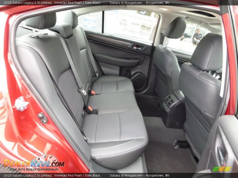 2016 Subaru Legacy 2.5i Limited Venetian Red Pearl / Slate Black Photo #6