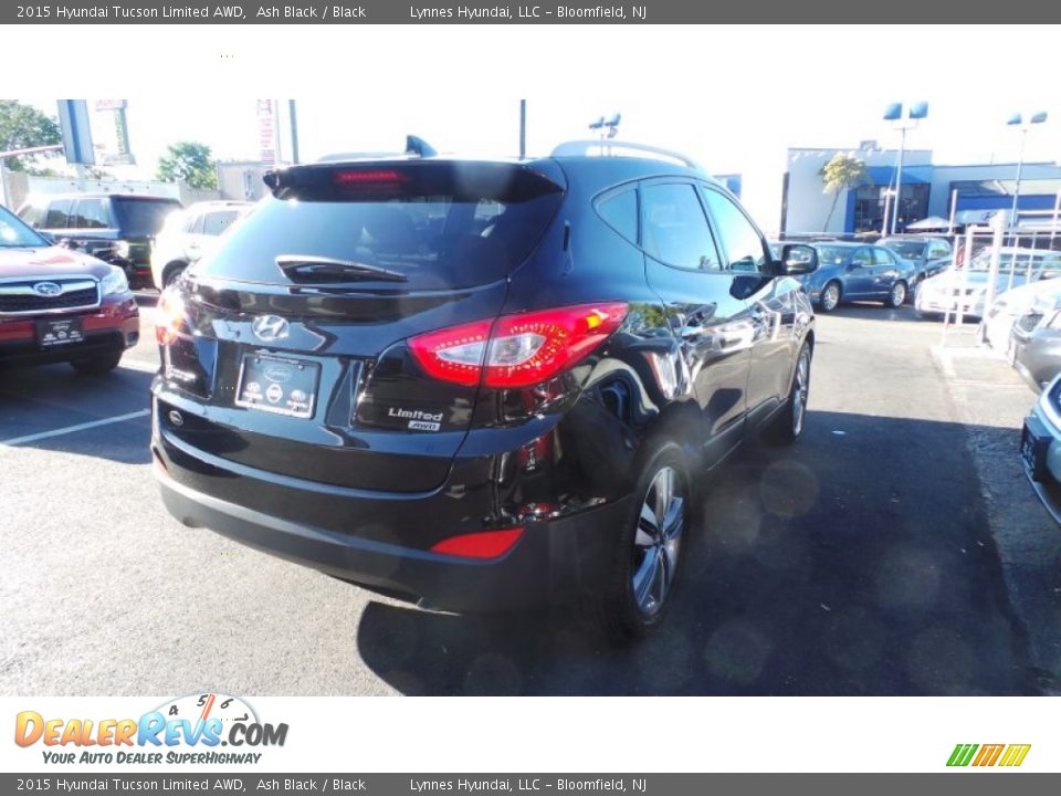 2015 Hyundai Tucson Limited AWD Ash Black / Black Photo #6