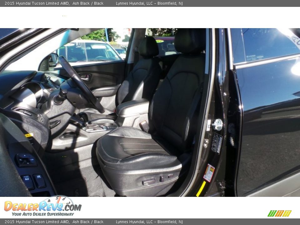 2015 Hyundai Tucson Limited AWD Ash Black / Black Photo #9