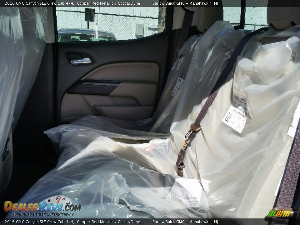 2016 GMC Canyon SLE Crew Cab 4x4 Copper Red Metallic / Cocoa/Dune Photo #6