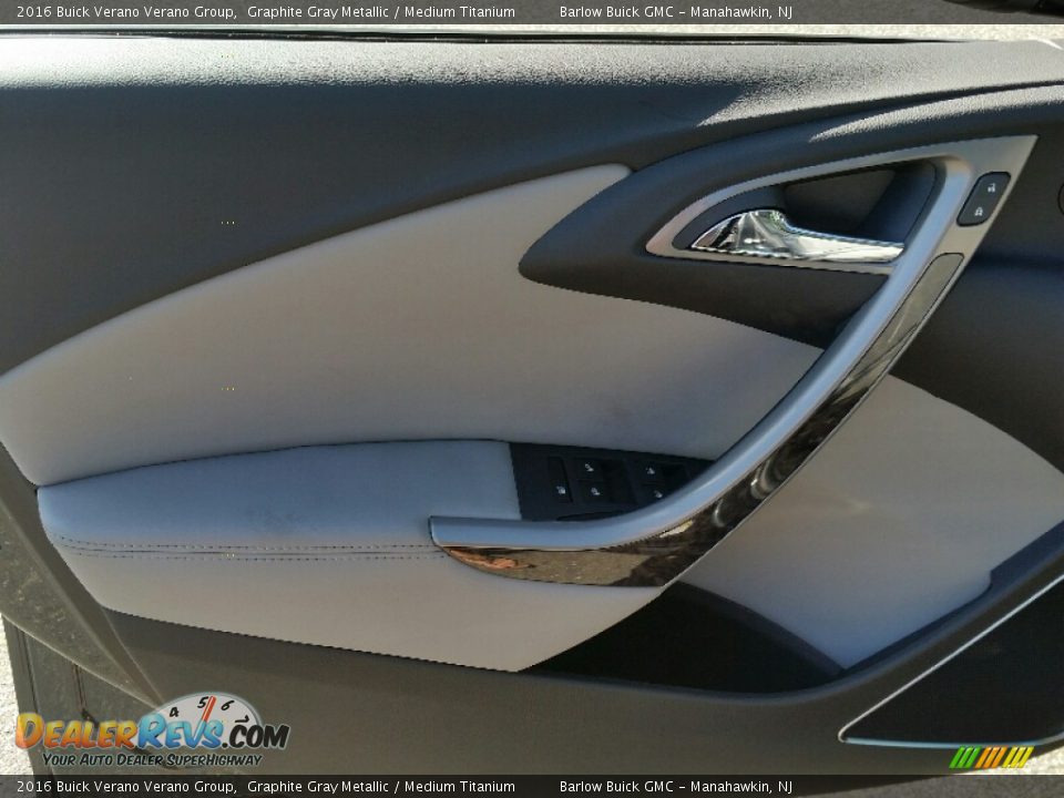 2016 Buick Verano Verano Group Graphite Gray Metallic / Medium Titanium Photo #7