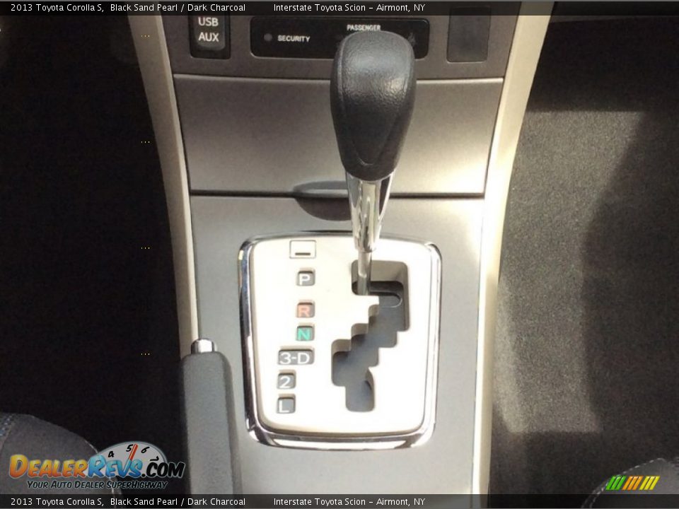 2013 Toyota Corolla S Black Sand Pearl / Dark Charcoal Photo #15