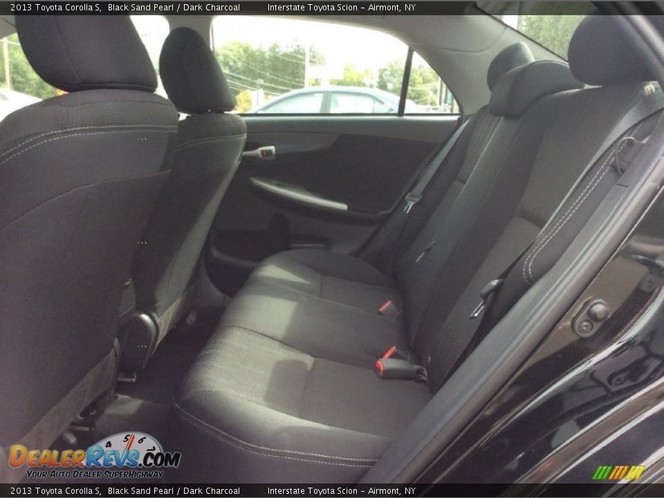 2013 Toyota Corolla S Black Sand Pearl / Dark Charcoal Photo #16