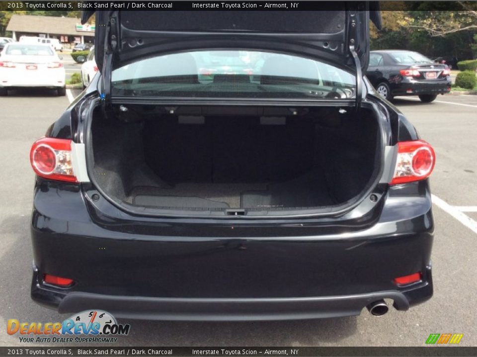 2013 Toyota Corolla S Black Sand Pearl / Dark Charcoal Photo #17
