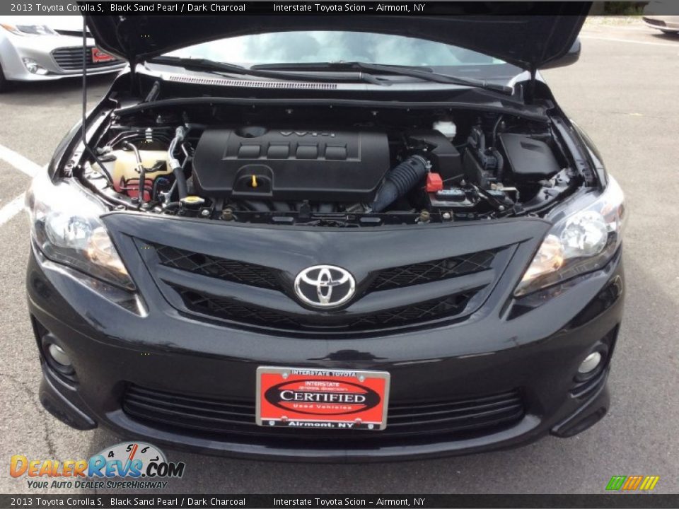 2013 Toyota Corolla S Black Sand Pearl / Dark Charcoal Photo #23