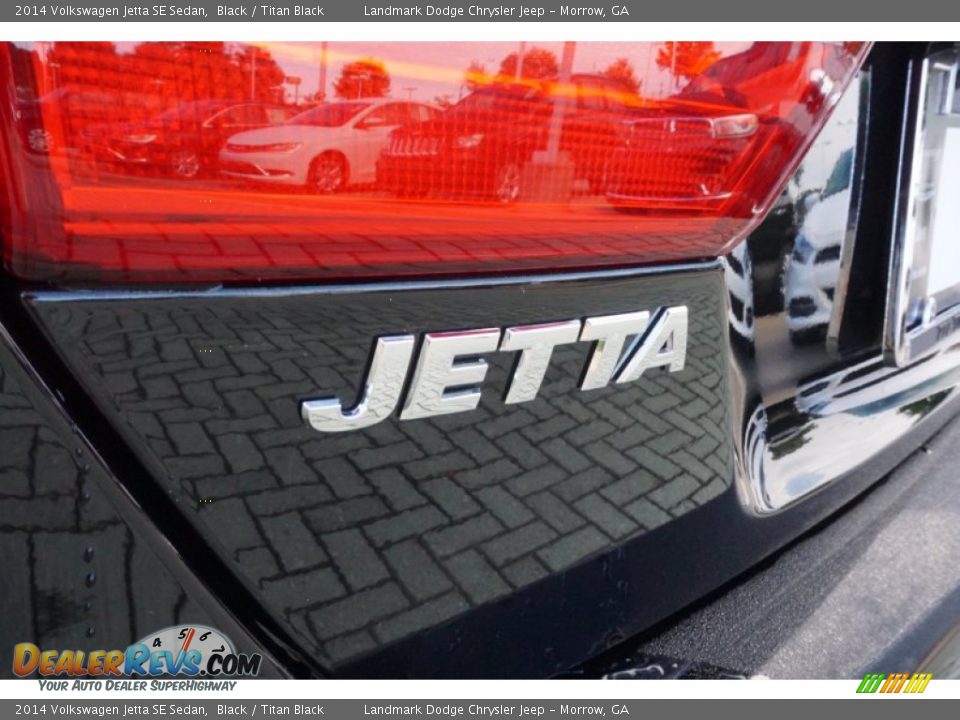 2014 Volkswagen Jetta SE Sedan Black / Titan Black Photo #17