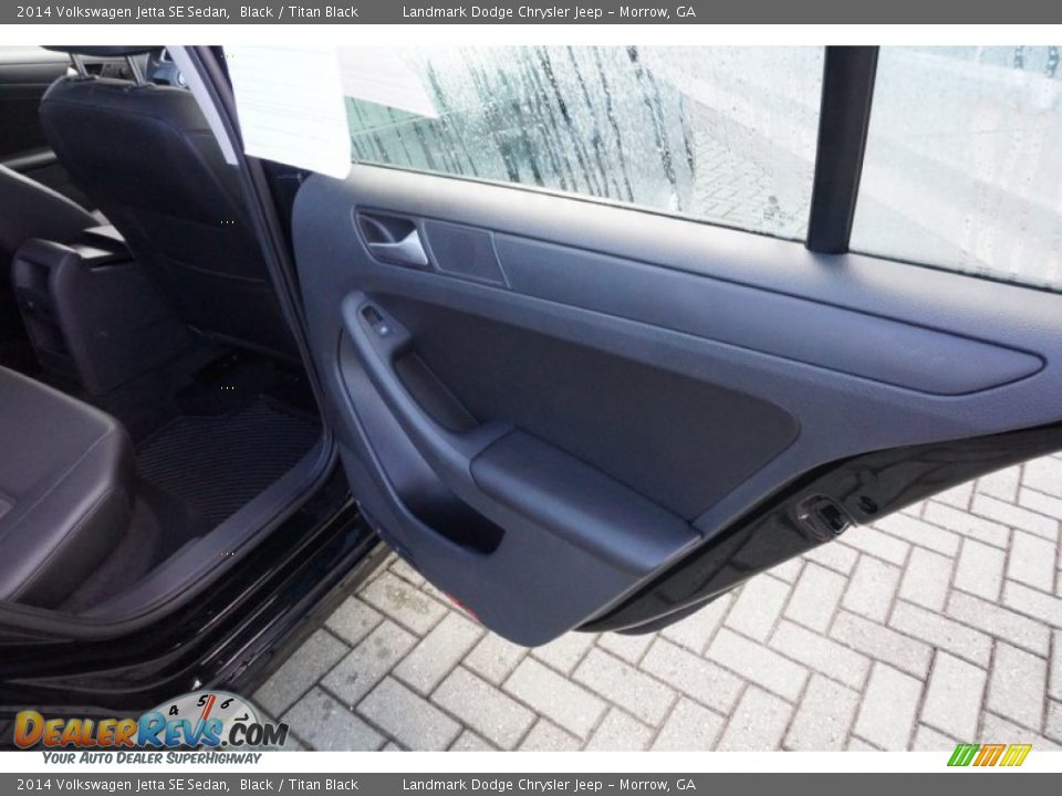 2014 Volkswagen Jetta SE Sedan Black / Titan Black Photo #20