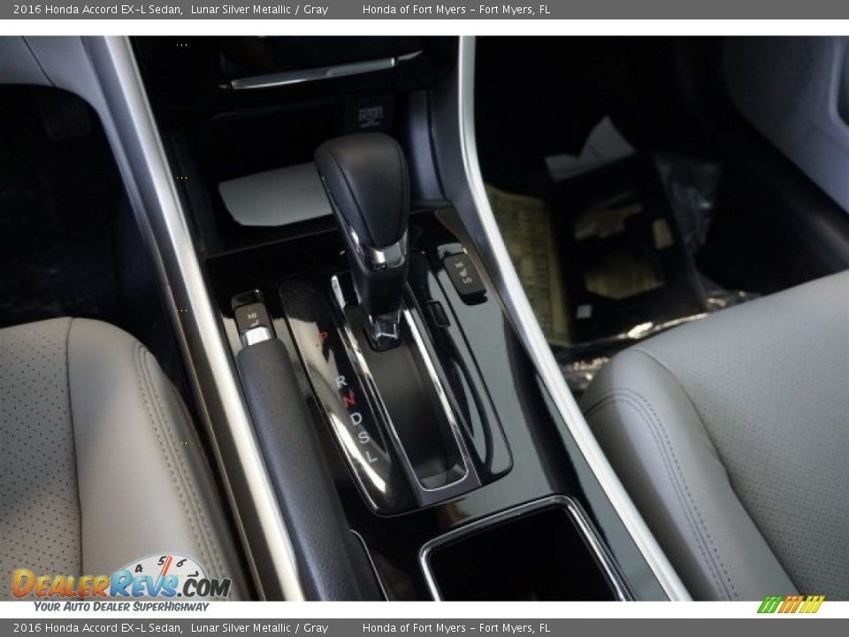 2016 Honda Accord EX-L Sedan Lunar Silver Metallic / Gray Photo #16