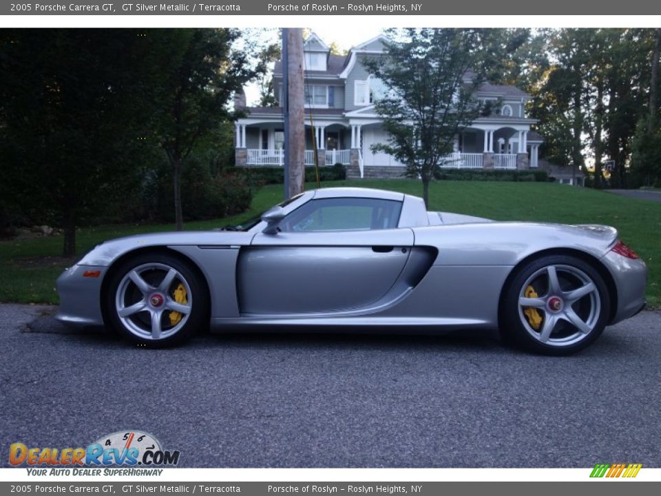 GT Silver Metallic 2005 Porsche Carrera GT  Photo #3