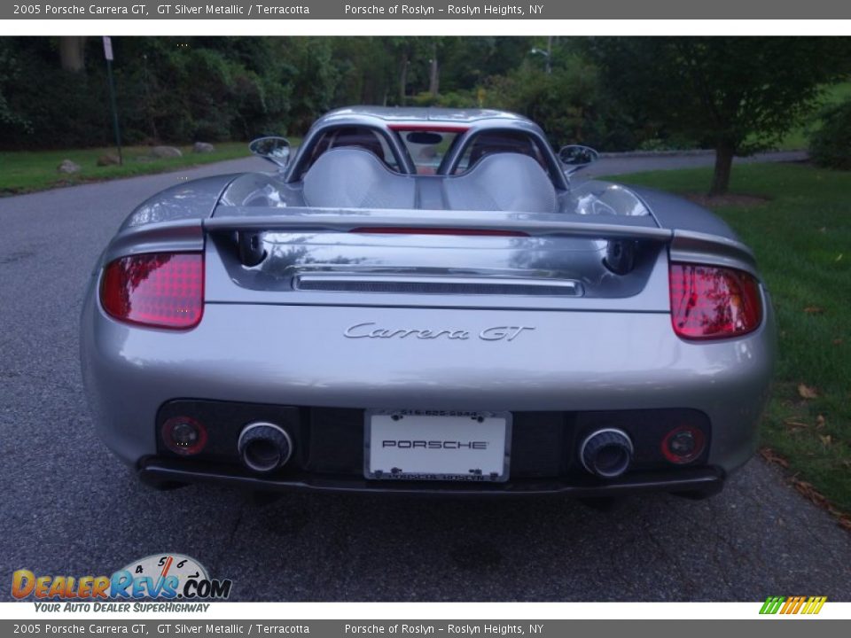 2005 Porsche Carrera GT GT Silver Metallic / Terracotta Photo #5