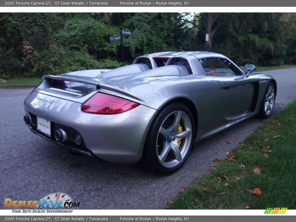 2005 Porsche Carrera GT GT Silver Metallic / Terracotta Photo #6