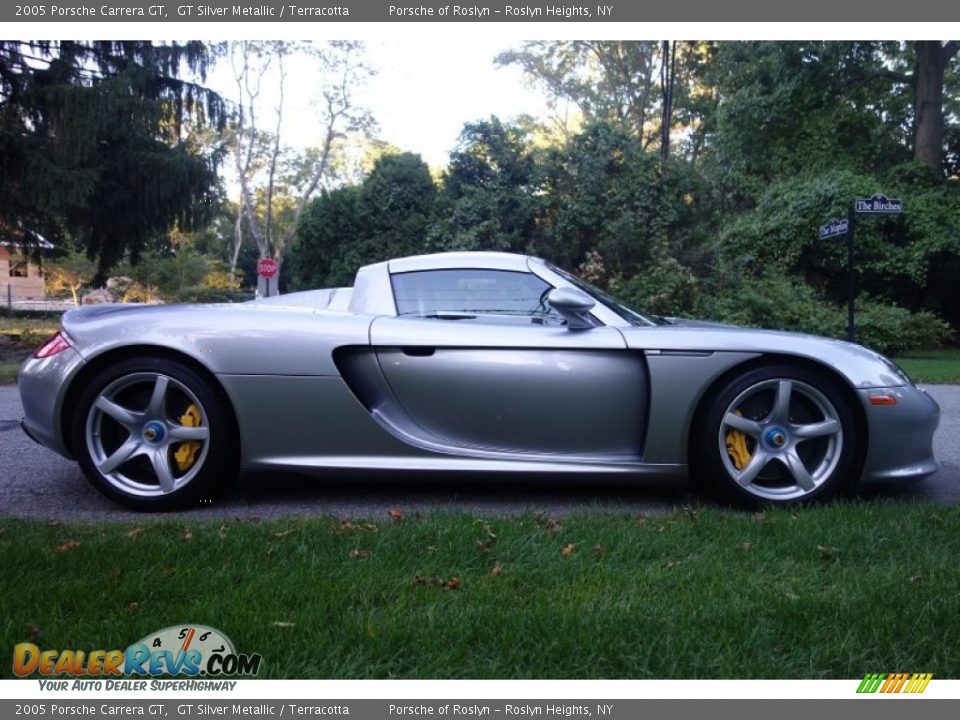 GT Silver Metallic 2005 Porsche Carrera GT  Photo #7