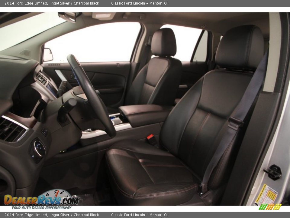 2014 Ford Edge Limited Ingot Silver / Charcoal Black Photo #5