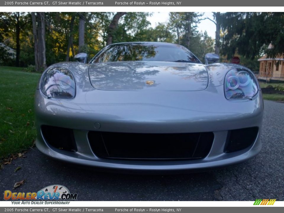 2005 Porsche Carrera GT GT Silver Metallic / Terracotta Photo #9
