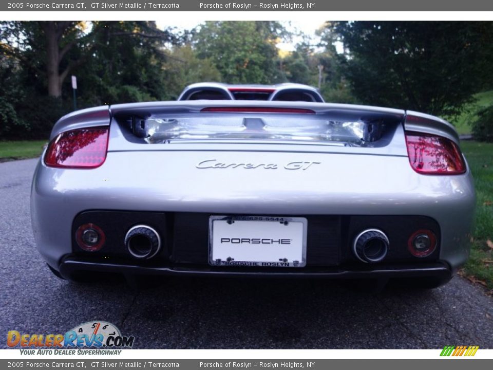 2005 Porsche Carrera GT GT Silver Metallic / Terracotta Photo #11