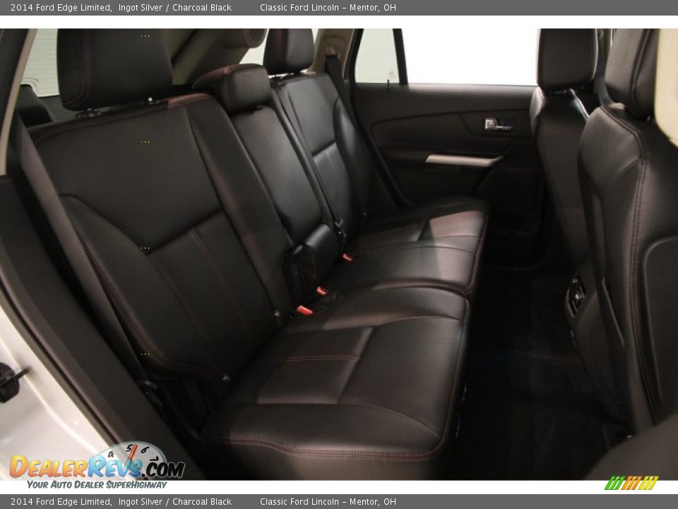 2014 Ford Edge Limited Ingot Silver / Charcoal Black Photo #14