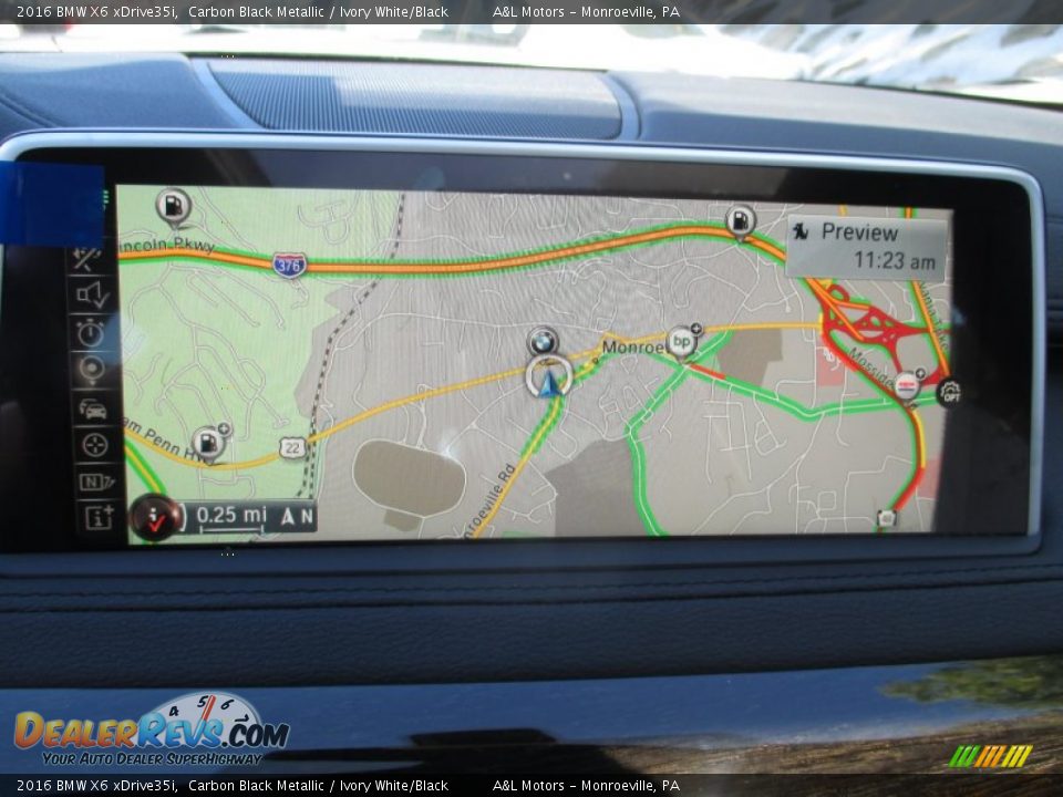 Navigation of 2016 BMW X6 xDrive35i Photo #16