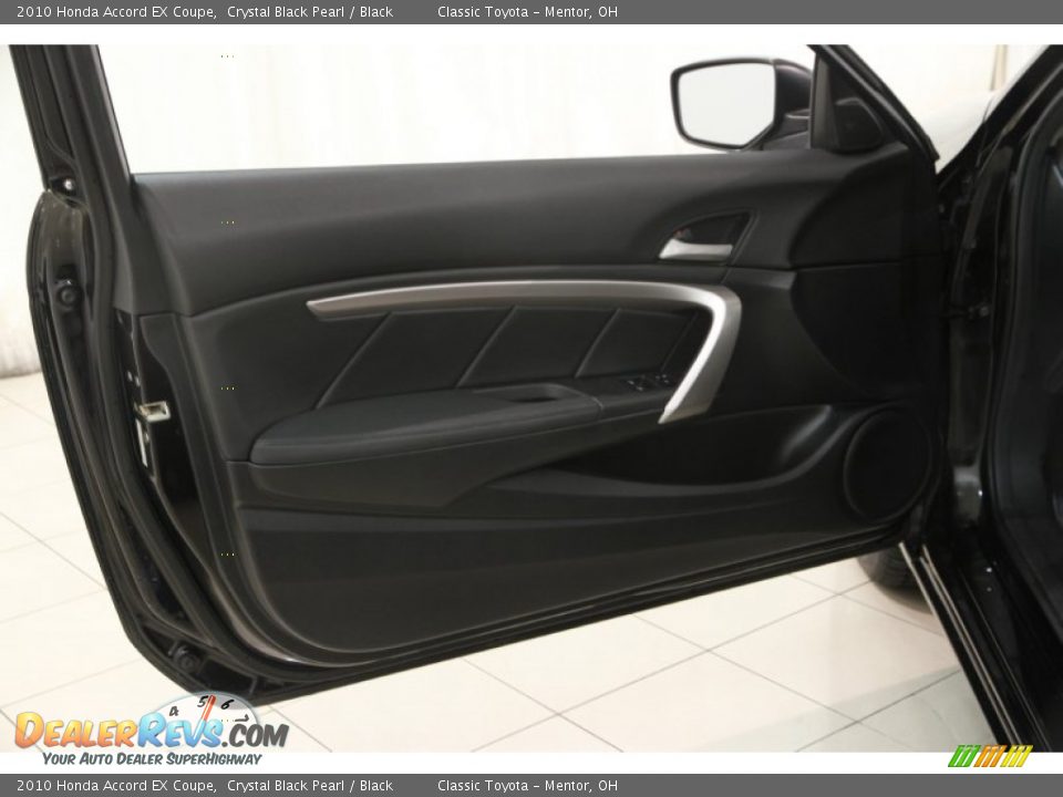 2010 Honda Accord EX Coupe Crystal Black Pearl / Black Photo #4