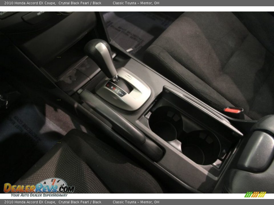 2010 Honda Accord EX Coupe Crystal Black Pearl / Black Photo #10