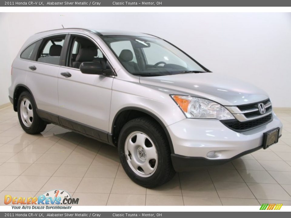 2011 Honda CR-V LX Alabaster Silver Metallic / Gray Photo #1