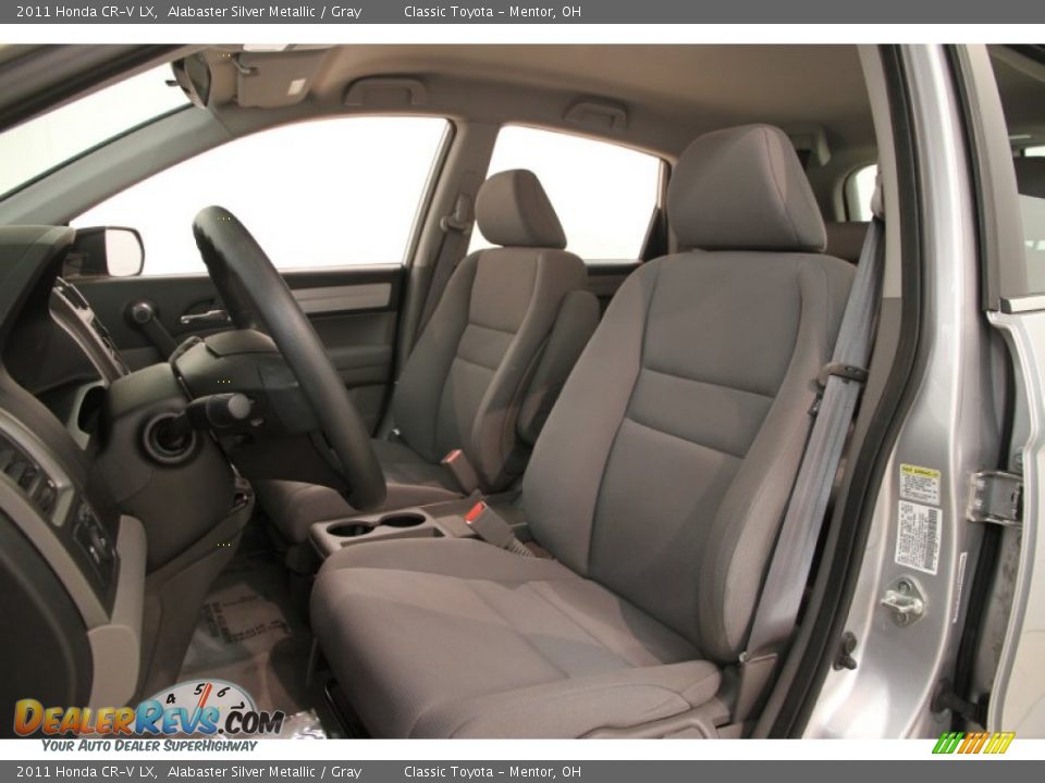 2011 Honda CR-V LX Alabaster Silver Metallic / Gray Photo #5