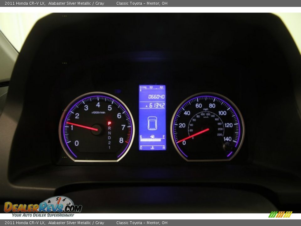 2011 Honda CR-V LX Alabaster Silver Metallic / Gray Photo #8
